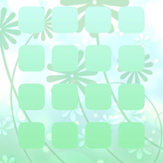 Flower girls and woman for cute  shelf  green iPhone5s / iPhone5c / iPhone5 Wallpaper