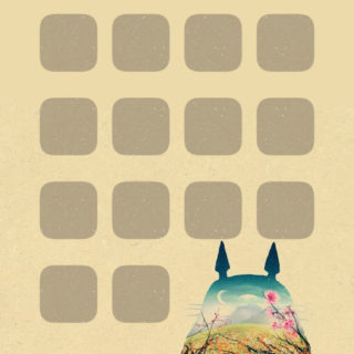 Cute shelf Chara Anime iPhone5s / iPhone5c / iPhone5 Wallpaper