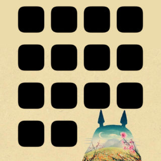 Cute shelf Chara Anime iPhone5s / iPhone5c / iPhone5 Wallpaper