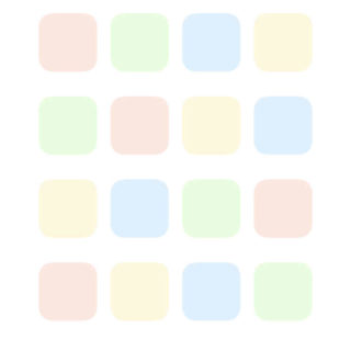 Colorful cute shelf simple iPhone5s / iPhone5c / iPhone5 Wallpaper