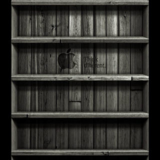shelf  black  apple tree iPhone5s / iPhone5c / iPhone5 Wallpaper