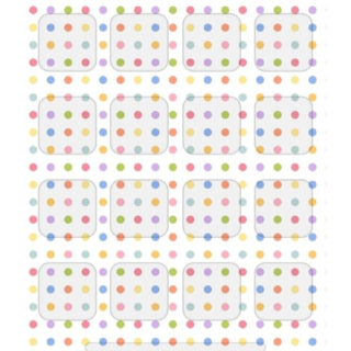 Women for cute shelf colorful dots iPhone5s / iPhone5c / iPhone5 Wallpaper