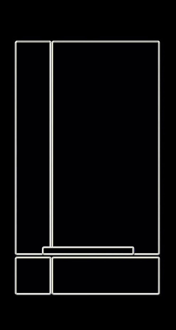 shelf black simple cool | wallpaper.sc iPhone5s,SE