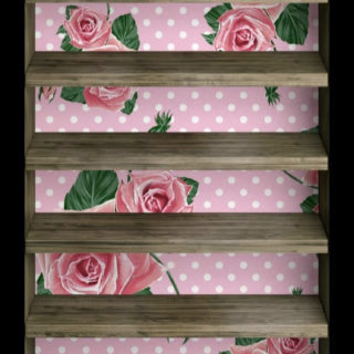Shelf flowers and trees iPhone5s / iPhone5c / iPhone5 Wallpaper