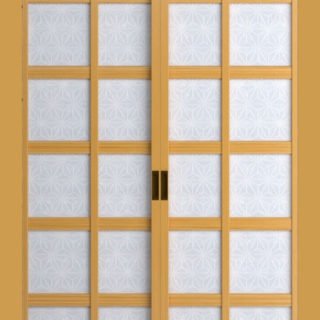 Shoji simple wood shelf iPhone5s / iPhone5c / iPhone5 Wallpaper
