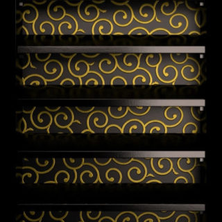 Shelf black arabesque iPhone5s / iPhone5c / iPhone5 Wallpaper