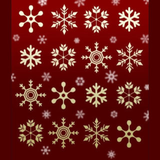 Cute  shelf  snow  red iPhone5s / iPhone5c / iPhone5 Wallpaper