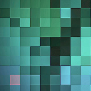 Pattern blue green cool iPhone5s / iPhone5c / iPhone5 Wallpaper