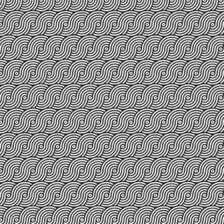 Pattern wave black and white iPhone5s / iPhone5c / iPhone5 Wallpaper