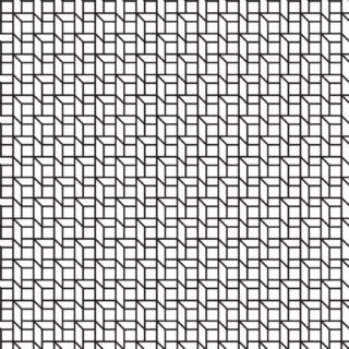 Pattern square black-and-white iPhone5s / iPhone5c / iPhone5 Wallpaper