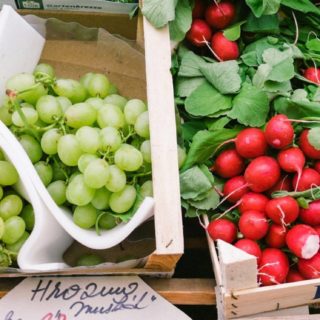 Vegetable Market green red iPhone5s / iPhone5c / iPhone5 Wallpaper