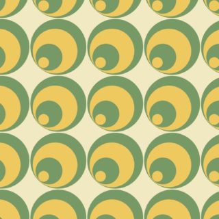 Pattern circle green yellow iPhone5s / iPhone5c / iPhone5 Wallpaper