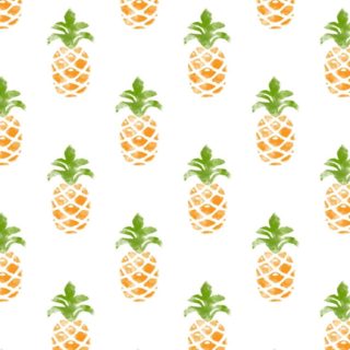 Pattern illustration fruit pineapple greenish yellow women-friendly iPhone5s / iPhone5c / iPhone5 Wallpaper