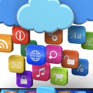 iPhone smartphone cloud colorful iPhone5s / iPhone5c / iPhone5 Wallpaper