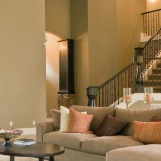 Home sofa brown iPhone5s / iPhone5c / iPhone5 Wallpaper