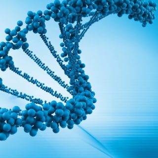 Cool DNA blue gene genome iPhone5s / iPhone5c / iPhone5 Wallpaper