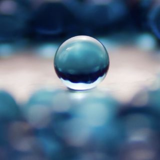 Cool Marbles blue iPhone5s / iPhone5c / iPhone5 Wallpaper