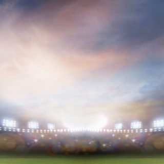 Landscape Stadium green iPhone5s / iPhone5c / iPhone5 Wallpaper