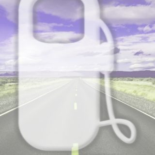 Landscape road Purple iPhone5s / iPhone5c / iPhone5 Wallpaper