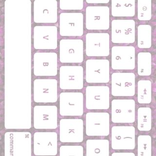 Leaf keyboard Momo white iPhone5s / iPhone5c / iPhone5 Wallpaper