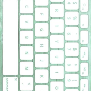 Grain keyboard Blue-green white iPhone5s / iPhone5c / iPhone5 Wallpaper