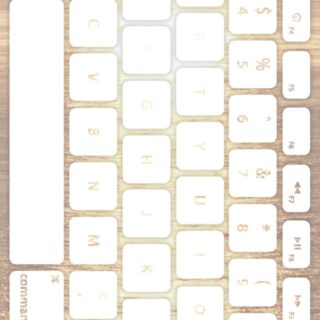 Sea keyboard Yellowish white iPhone5s / iPhone5c / iPhone5 Wallpaper
