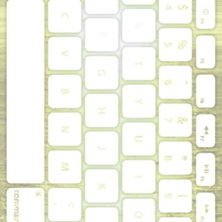 Sea keyboard Yellow-green white iPhone5s / iPhone5c / iPhone5 Wallpaper