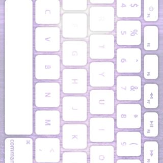 Sea keyboard Purple white iPhone5s / iPhone5c / iPhone5 Wallpaper