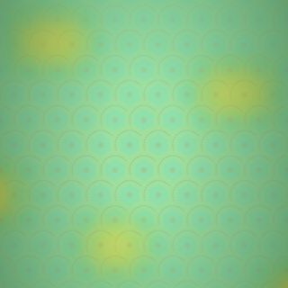 Gradation pattern Green Yellow iPhone5s / iPhone5c / iPhone5 Wallpaper
