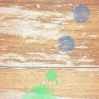 Wood grain waterdrop Brown Blue iPhone5s / iPhone5c / iPhone5 Wallpaper