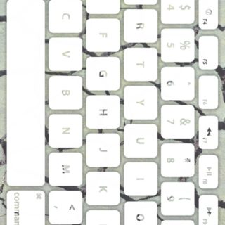 Ground keyboard Gray White iPhone5s / iPhone5c / iPhone5 Wallpaper