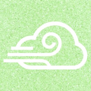 Cloudy wind Green iPhone5s / iPhone5c / iPhone5 Wallpaper