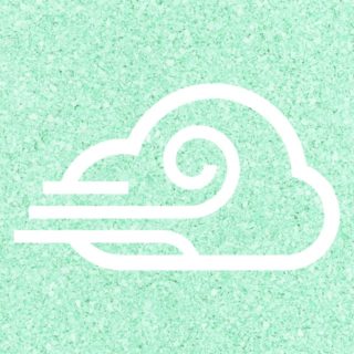 Cloudy wind Blue green iPhone5s / iPhone5c / iPhone5 Wallpaper