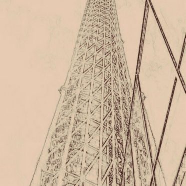 Tower sketch iPhone6s / iPhone6 Wallpaper