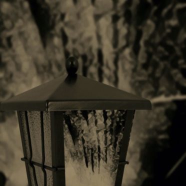 Lantern black and white iPhone6s / iPhone6 Wallpaper