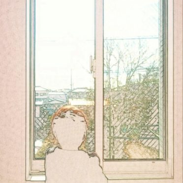 Window side child iPhone6s / iPhone6 Wallpaper