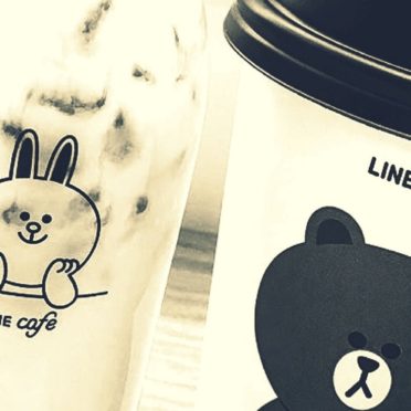 LINE Cafe iPhone6s / iPhone6 Wallpaper