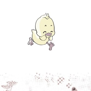 Chick character character iPhone6s / iPhone6 Wallpaper