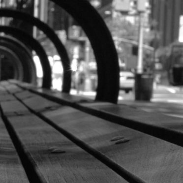Landscape bench iPhone6s / iPhone6 Wallpaper