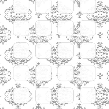 Black-and-white pattern cute shelf iPhone6s / iPhone6 Wallpaper