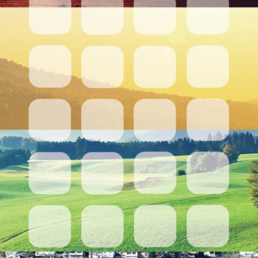 Landscape sunset mountain sea shelf iPhone6s / iPhone6 Wallpaper