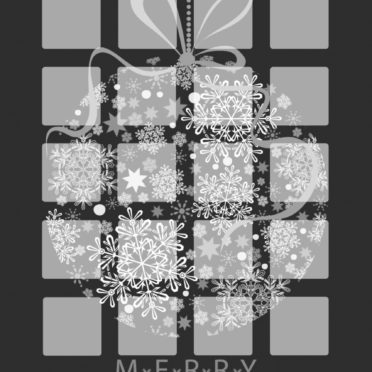 Shelf black Christmas iPhone6s / iPhone6 Wallpaper