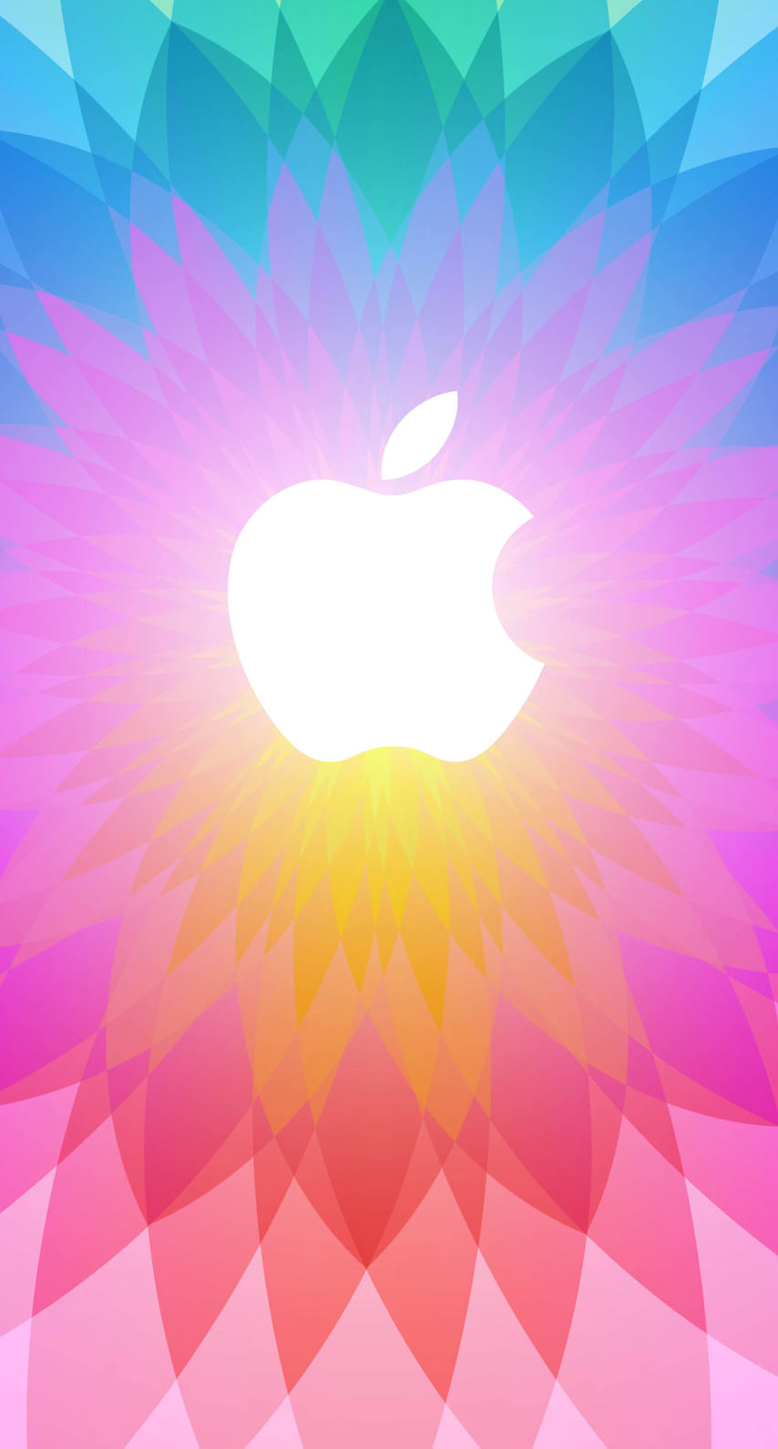 Apple logo colorful pattern wallpaper.sc iPhone6s