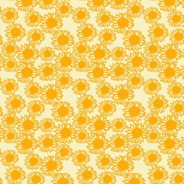 Pattern sunflower yellow women-friendly iPhone6s / iPhone6 Wallpaper