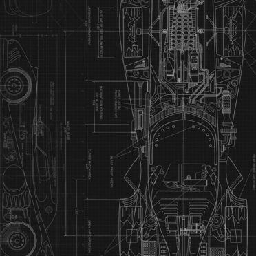 Cool blueprint black iPhone6s / iPhone6 Wallpaper