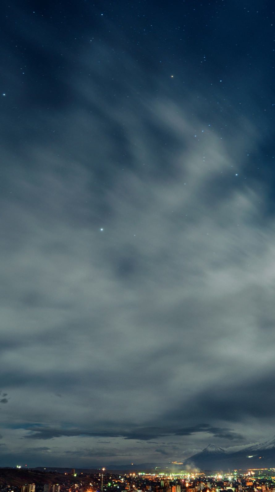 Scenery night sky | wallpaper.sc iPhone6s