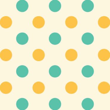 Yellow polka dot green iPhone6s / iPhone6 Wallpaper