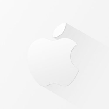 Cool white Apple logo iPhone6s / iPhone6 Wallpaper