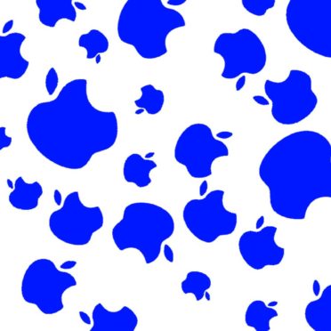 Apple logo blue iPhone6s / iPhone6 Wallpaper