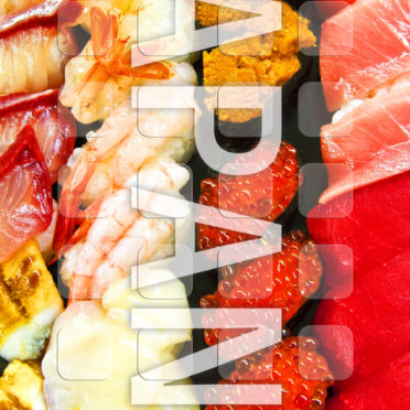 Food shelf sushi japan iPhone6s / iPhone6 Wallpaper